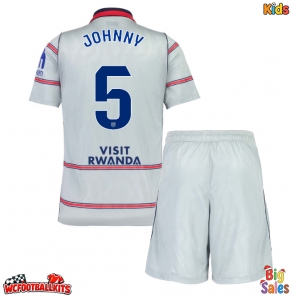 Atletico Madrid Johnny Cardoso #5 Replica Third Stadium Kit for Kids 2026-27 Short Sleeve (+ pants)